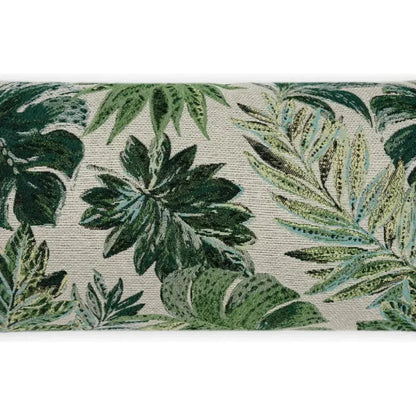Outdoor Rain Forest Lumbar Pillow - Green