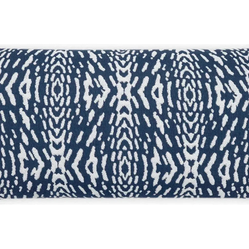 Outdoor Riff Lumbar Pillow - Blue