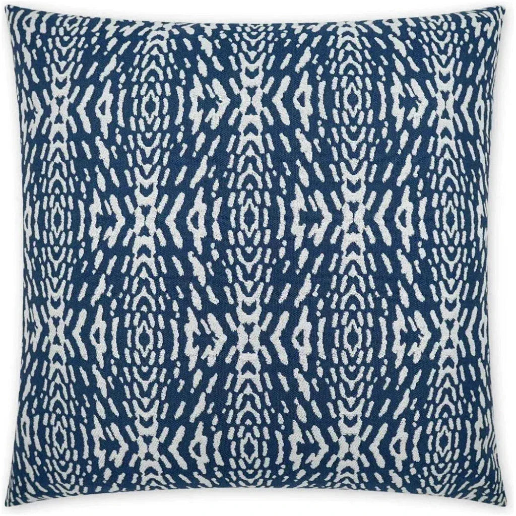 Outdoor Riff Pillow - Blue