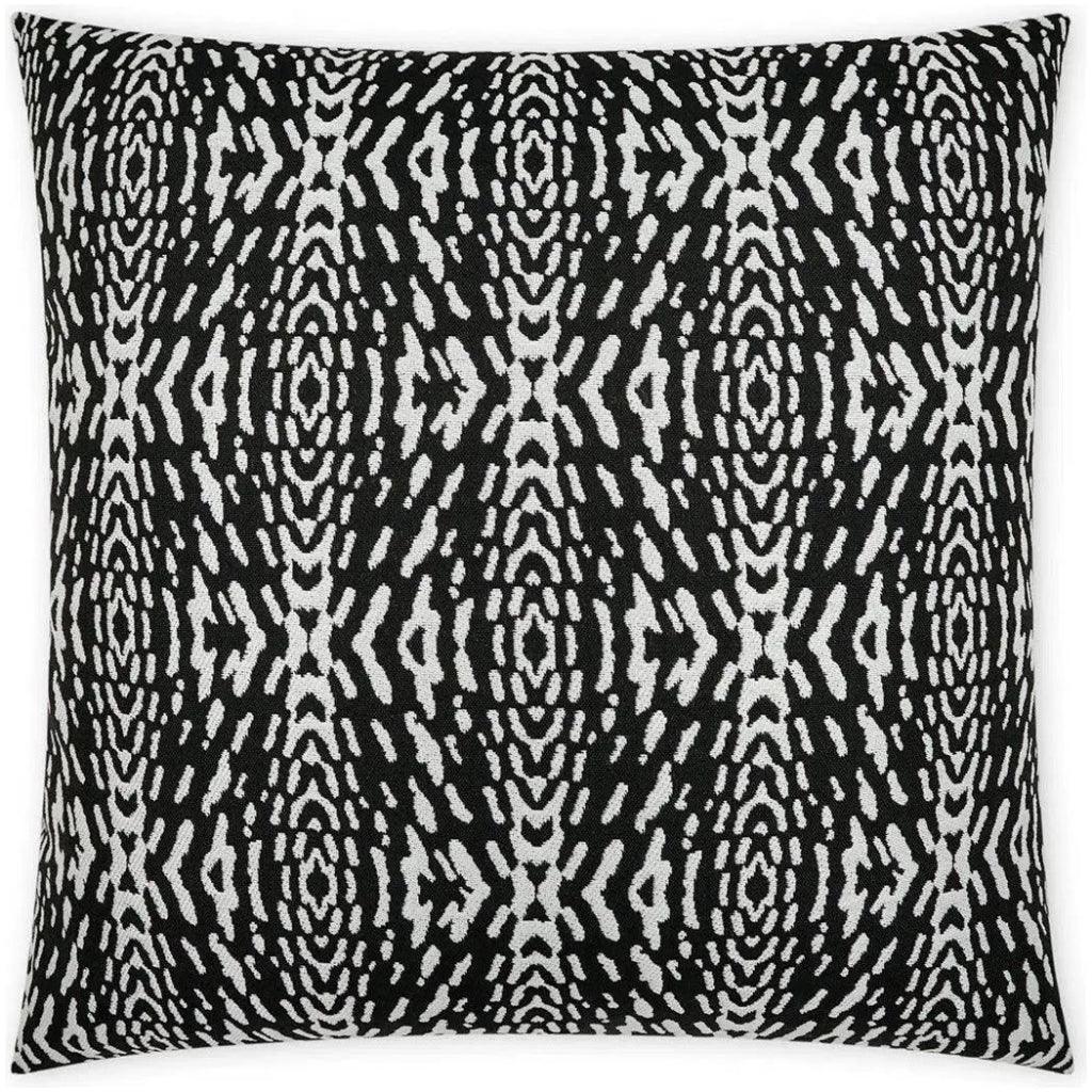 Outdoor Riff Pillow - Ebony