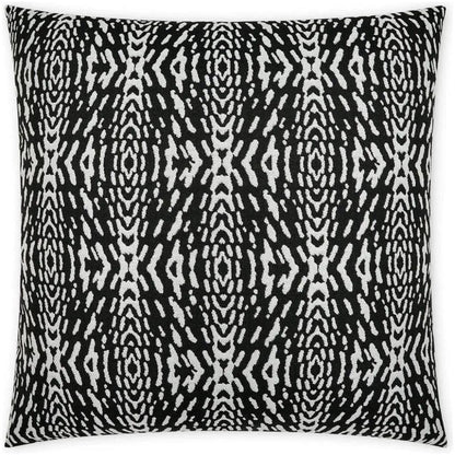 Outdoor Riff Pillow - Ebony