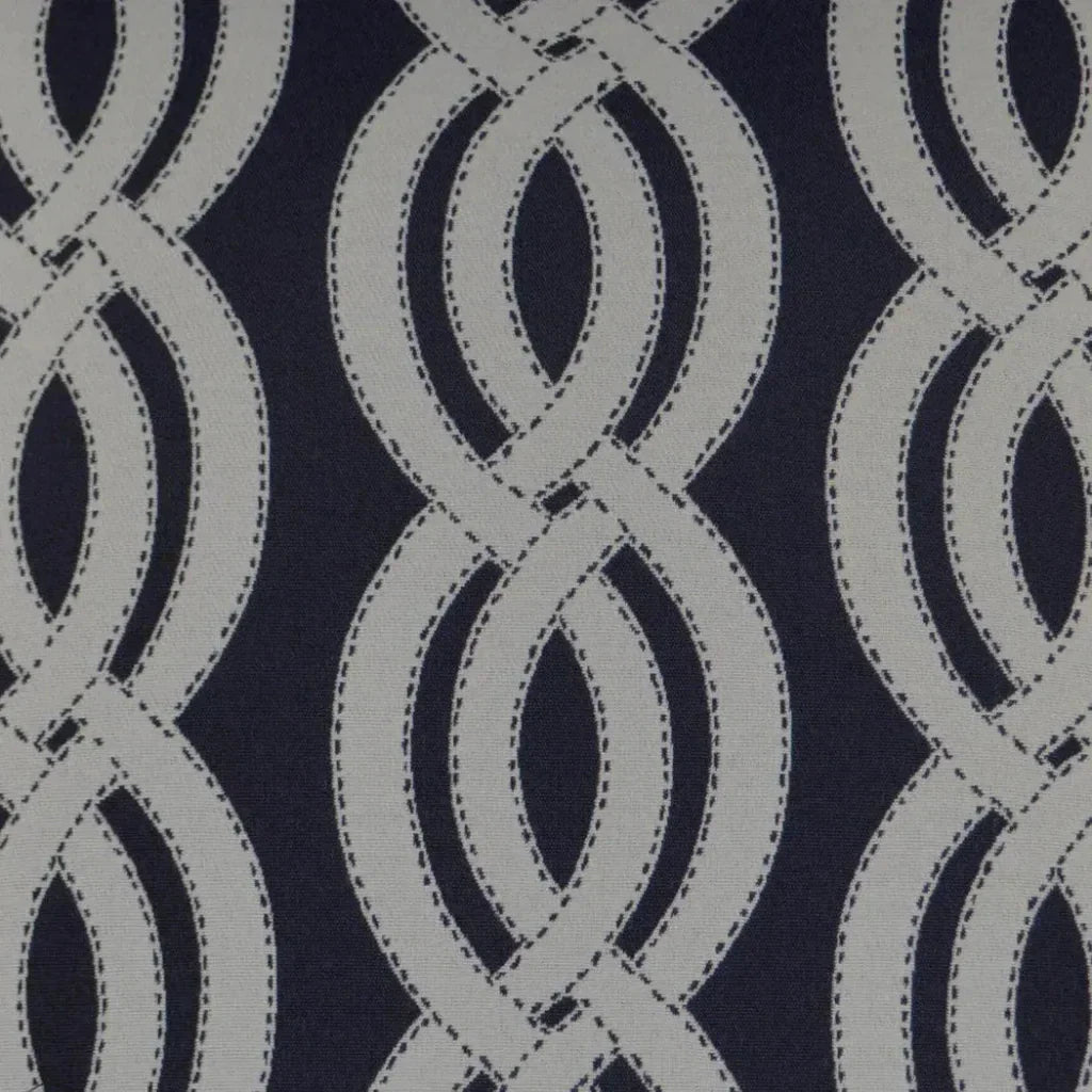 Outdoor Sea Shore Pillow - Navy