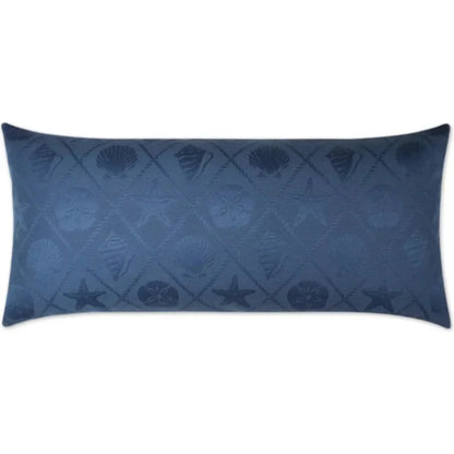 Outdoor Shell Trellis Lumbar Pillow