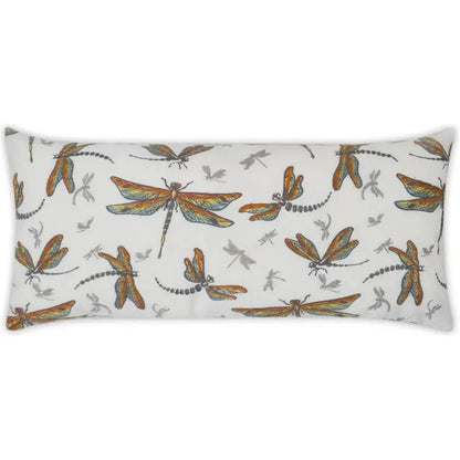 Outdoor Sun Dragons Lumbar Pillow