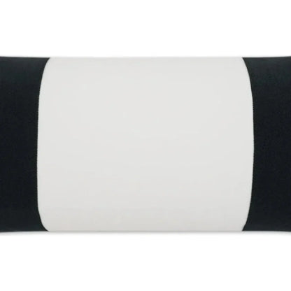 Outdoor Sundance Band Lumbar Pillow - Charcoal