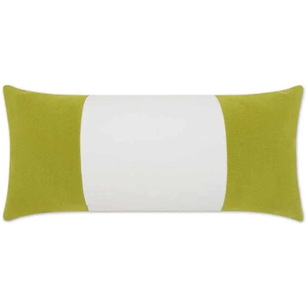 Outdoor Sundance Band Lumbar Pillow - Leaf