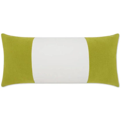 Outdoor Sundance Band Lumbar Pillow - Leaf