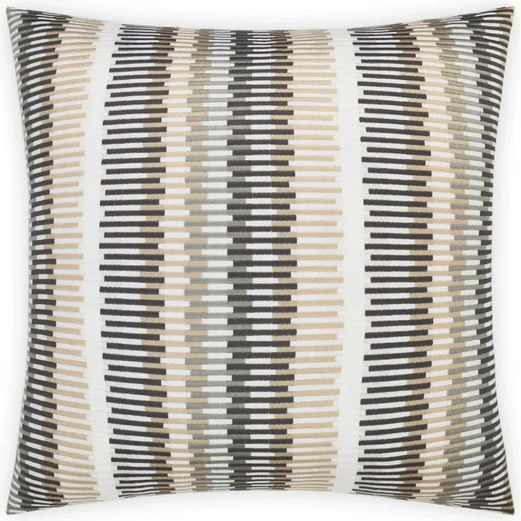 Outdoor Sunfun Stripe Pillow - Linen