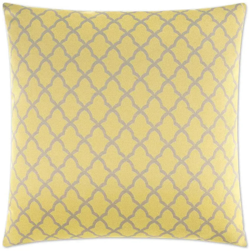 Pacato Yellow Throw Pillow With Insert