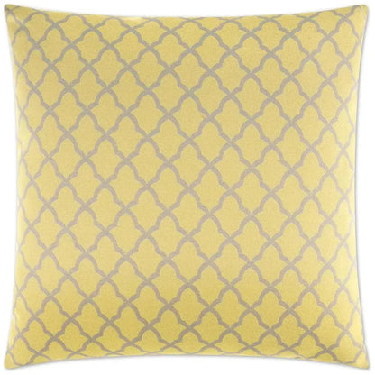Pacato Yellow Throw Pillow With Insert
