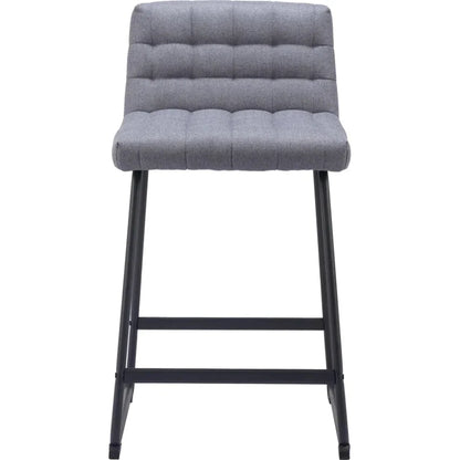 Pago Gray Counter Stool (Set of 2)