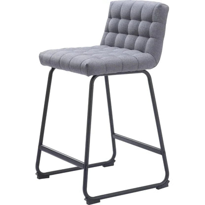 Pago Gray Counter Stool (Set of 2)