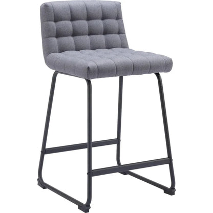 Pago Gray Counter Stool (Set of 2)