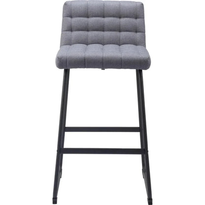 Pago Grey Performance Fabric Barstool (Set of 2)