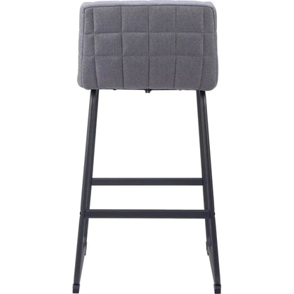 Pago Grey Performance Fabric Barstool (Set of 2)