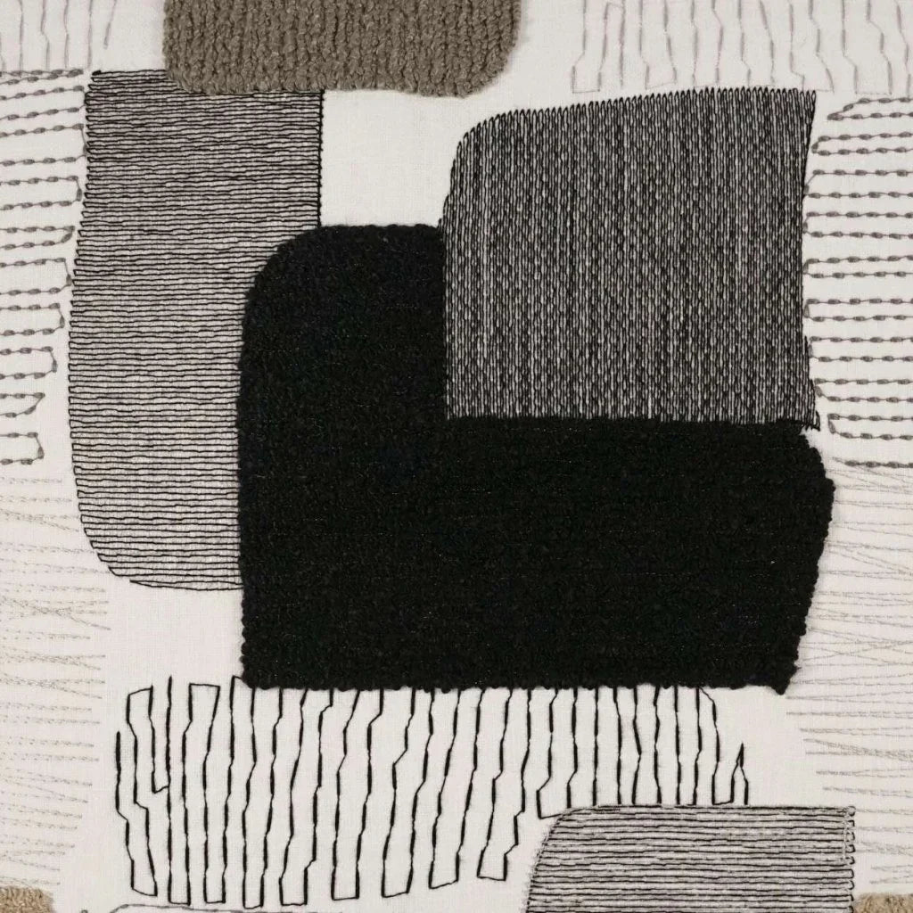 Paintbox Handmade Cotton Throw Pillow