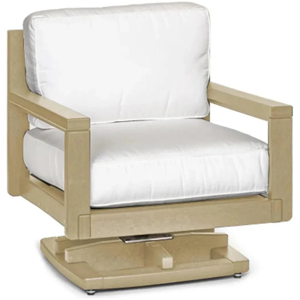 Palm Beach Poly Lumber Rocker Chair & Ottoman Set
