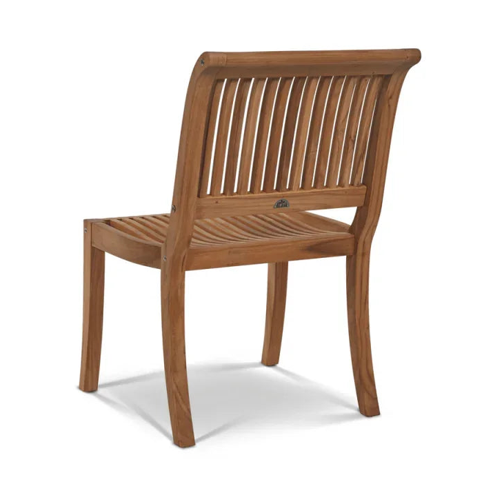 Palm Teak Patio Round Dining Set 5 PC