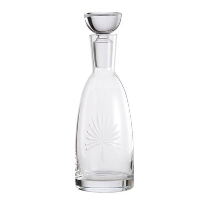 Palmetto Clear Glass Decanter