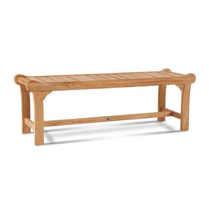 Park 2-Person Teak Outdoor Bench