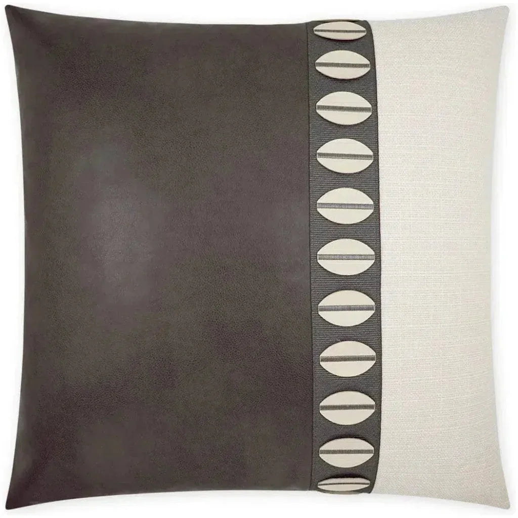 Paros Band Grey Large Throw Pillow Insert
