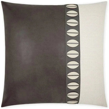 Paros Band Grey Large Throw Pillow Insert
