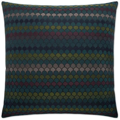 Patagonia Teal Throw Pillow With Insert