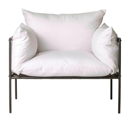 Patinero Aluminum Charcoal Satin Patio Lounge Chair