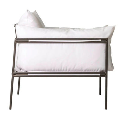 Patinero Aluminum Charcoal Satin Patio Lounge Chair