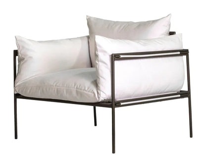 Patinero Aluminum Charcoal Satin Patio Lounge Chair