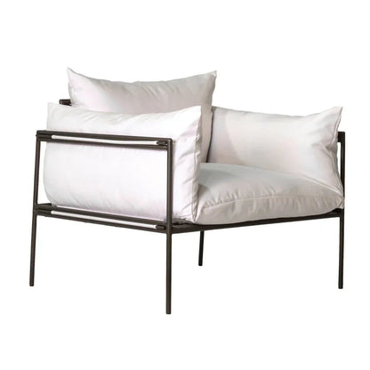 Patinero Aluminum Charcoal Satin Patio Lounge Chair