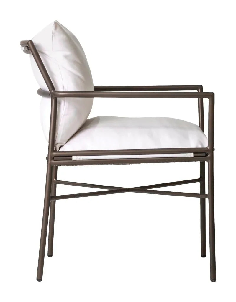 Patinero Aluminum Patio Dining Arm Chair (Set Of 2)