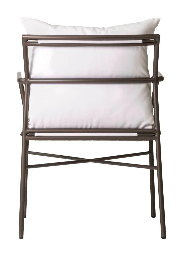 Patinero Aluminum Patio Dining Arm Chair (Set Of 2)