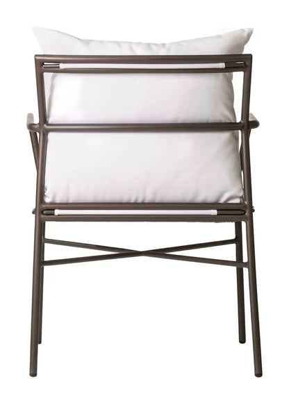 Patinero Aluminum Patio Dining Arm Chair (Set Of 2)