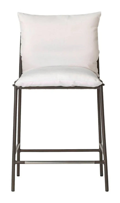 Patinero Charcoal Finish Patio Counter Chair