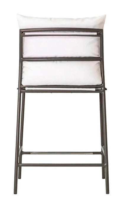 Patinero Charcoal Finish Patio Counter Chair