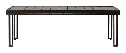 Patinero Charcoal Satin Finish Patio Coffee Table
