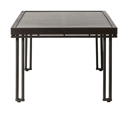 Patinero Charcoal Satin Finish Patio Coffee Table