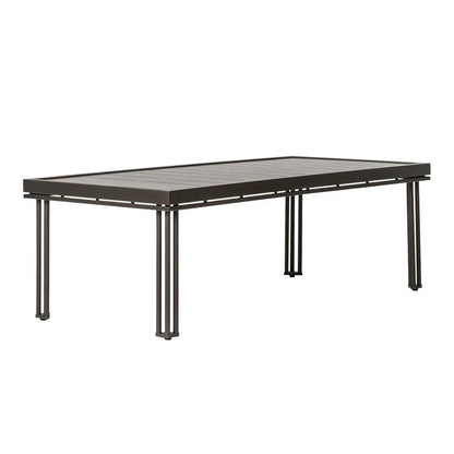 Patinero Charcoal Satin Finish Patio Coffee Table