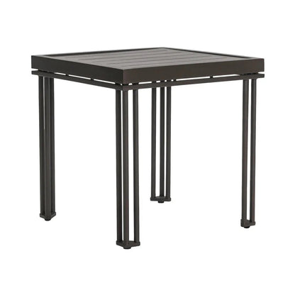 Patinero Charcoal Satin Finish Patio Side Table
