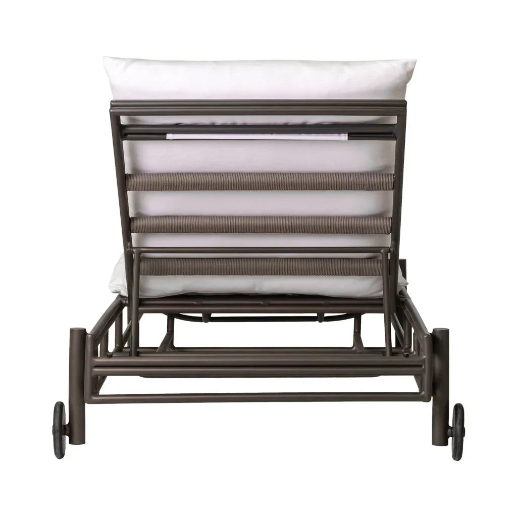 Patinero Charcoal Satin Patio Pool Chaise (Set Of 2)
