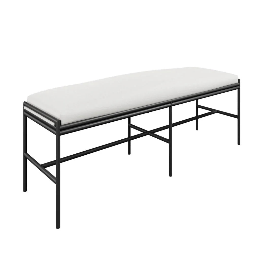 Patinero Smooth Charcoal Design Patio Bench