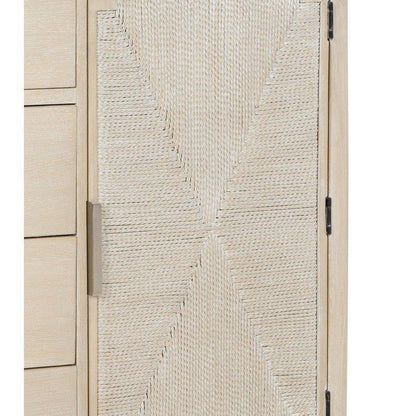 Pearl Asymmetrical Door Wood Chest