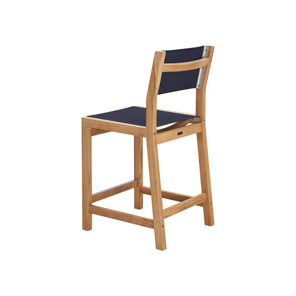 Pearl Teak Patio Counter Height Dining Set 7PC