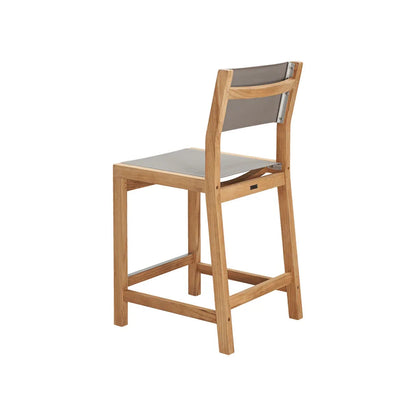 Pearl Teak Patio Counter Height Dining Set 7PC
