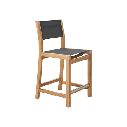 Pearl Teak Patio Counter Height Dining Set 7PC