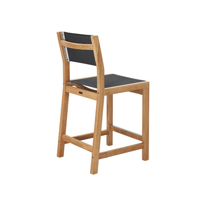 Pearl Teak Patio Counter Height Dining Set 7PC