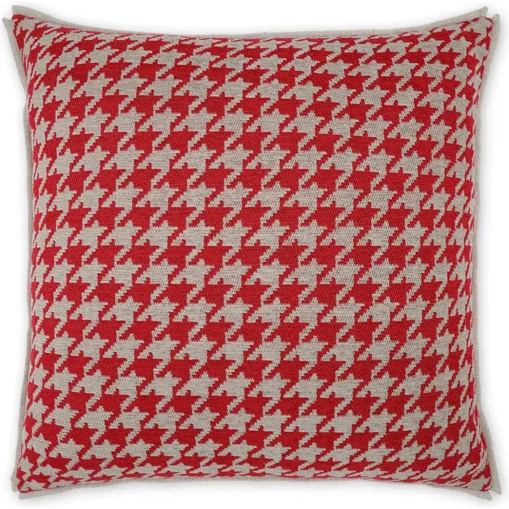 Pemberton Red Traditional Red Large Throw Pillow Insert
