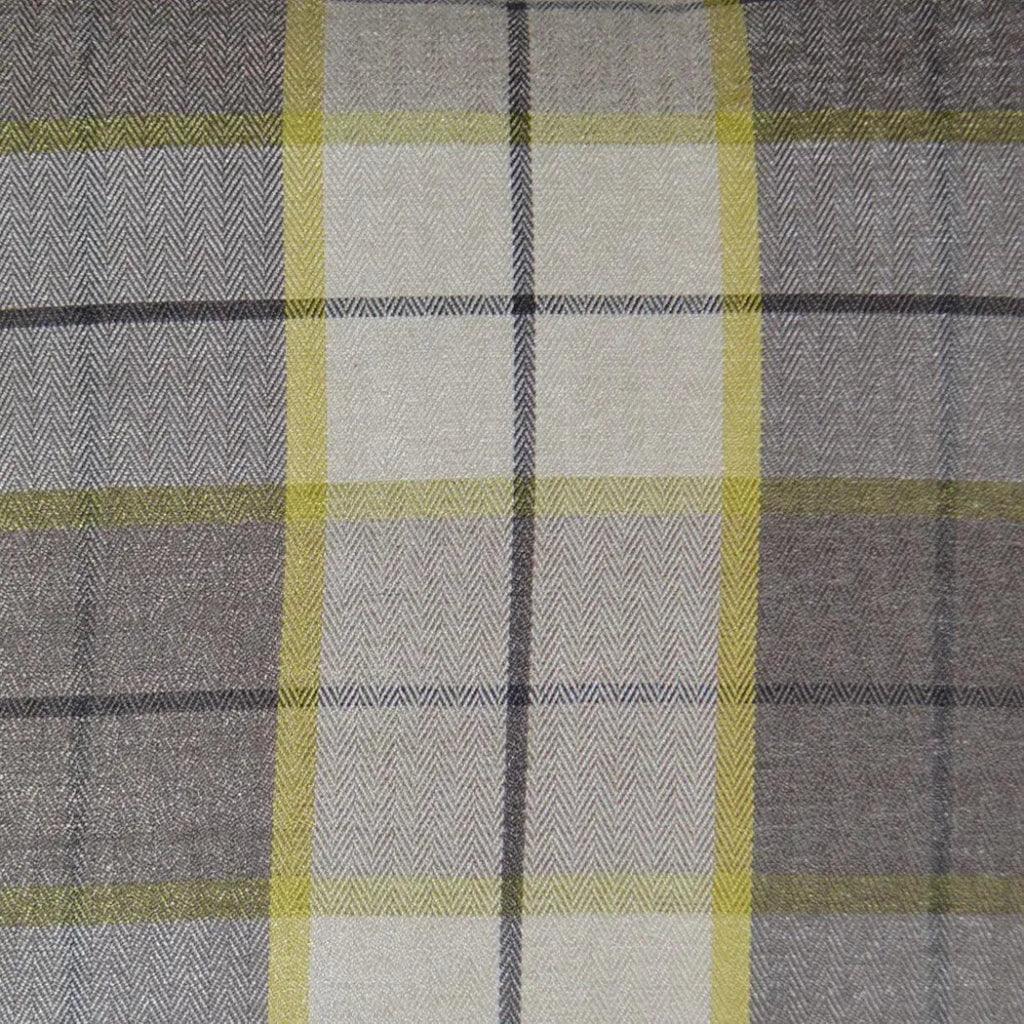 Penn Plaid Citrus Black Throw Pillow Insert