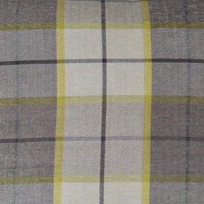 Penn Plaid Citrus Black Throw Pillow Insert